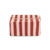 VIC TOILETRY BAG STRPES BRICK / CHAMALLOW
