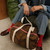 RAPHAEL DIAPER BAG - WEEKEND BAG TARTAN