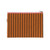 LILI FLAT POUCH STRIPES TENNIS GINGER