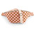 WOMEN BUM BAG CHECKERBOARD STRAWBERRY