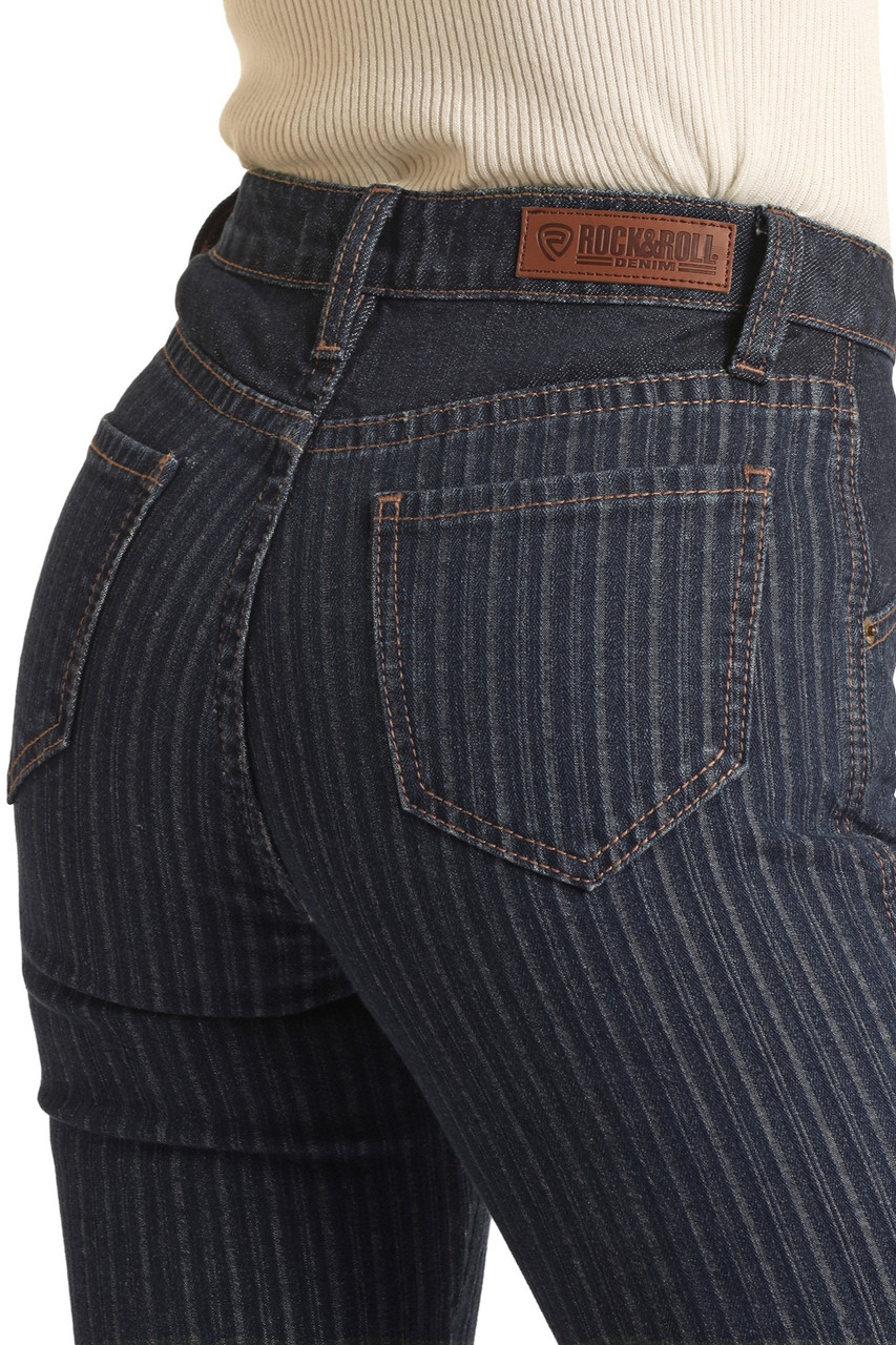 High Rise Stretch Bootcut Jeans (BW4HD02973)