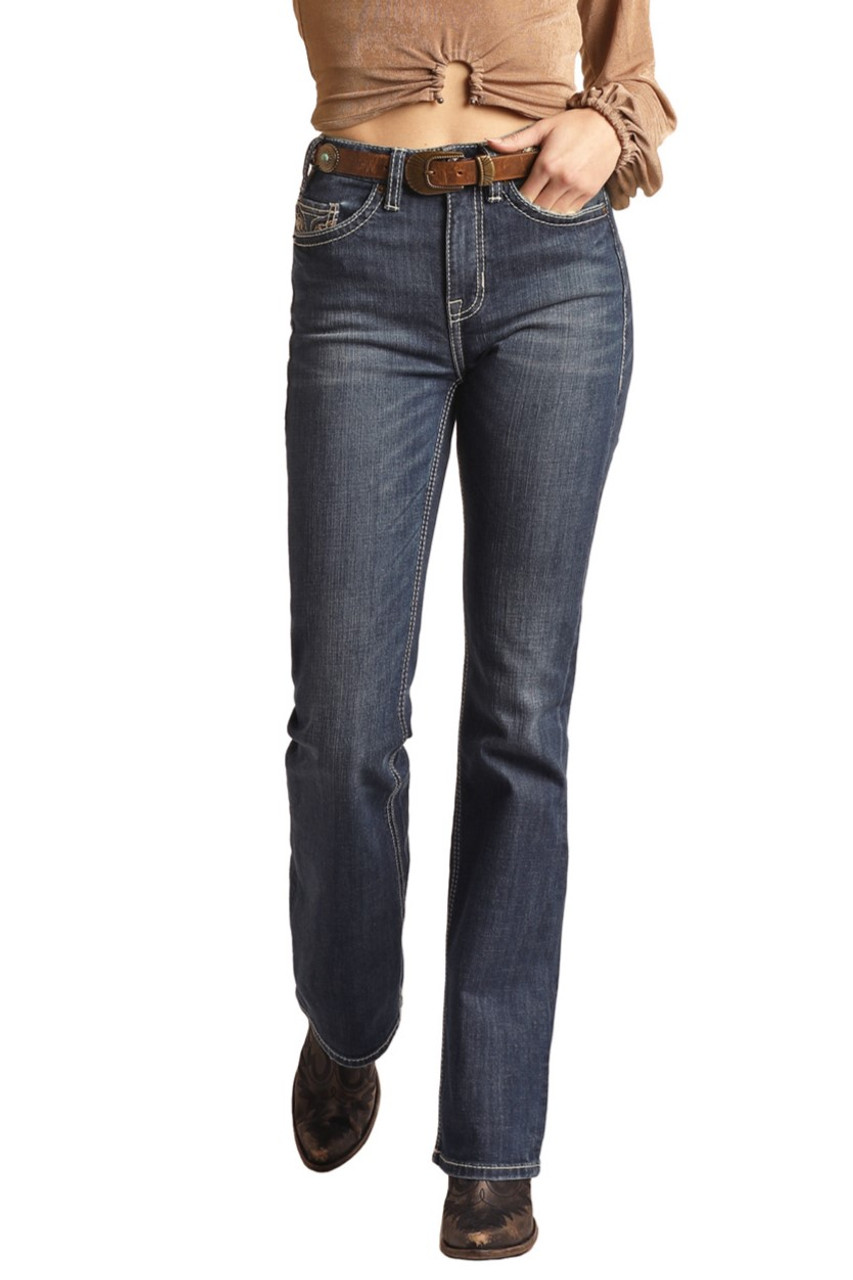 High Rise Extra Stretch Bootcut Jeans (BW4HD02975)