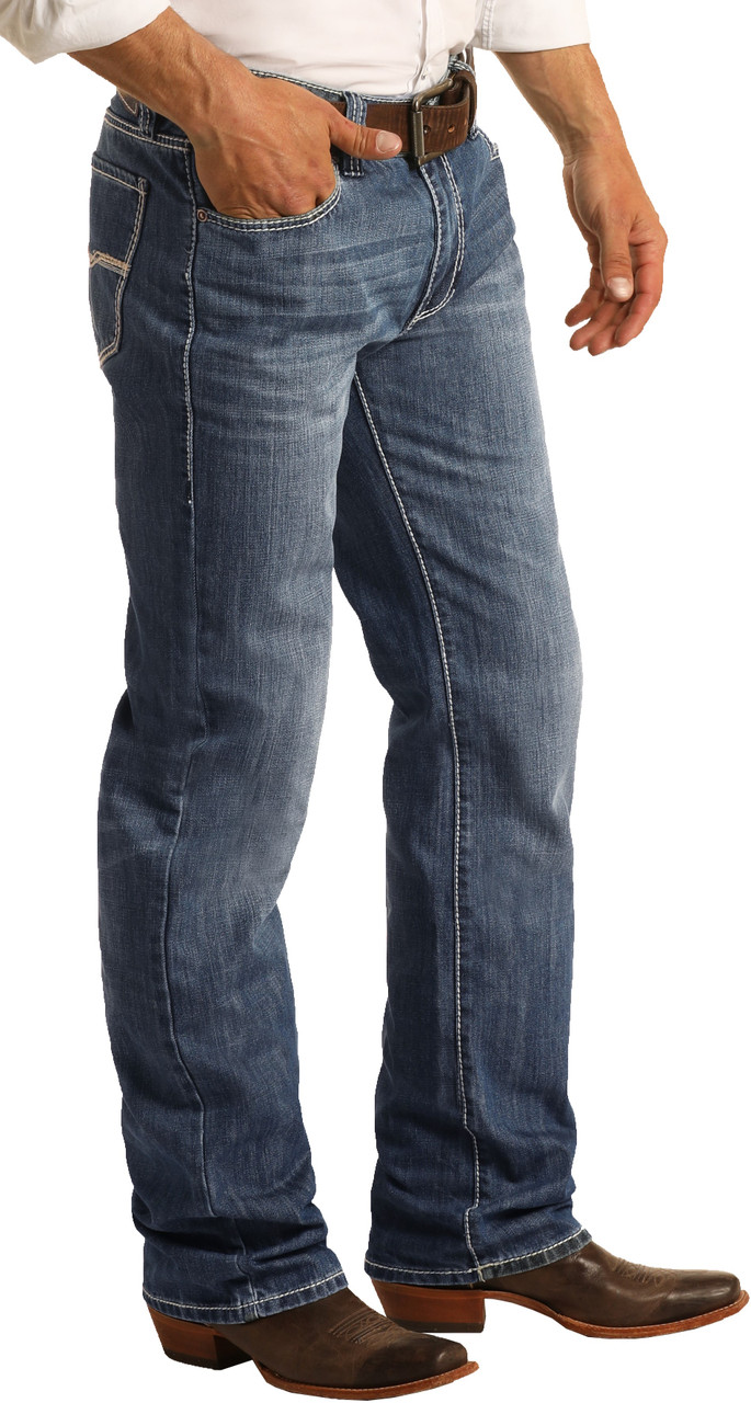 Metro Fusion Men's Mid Rise Straight Leg Jean