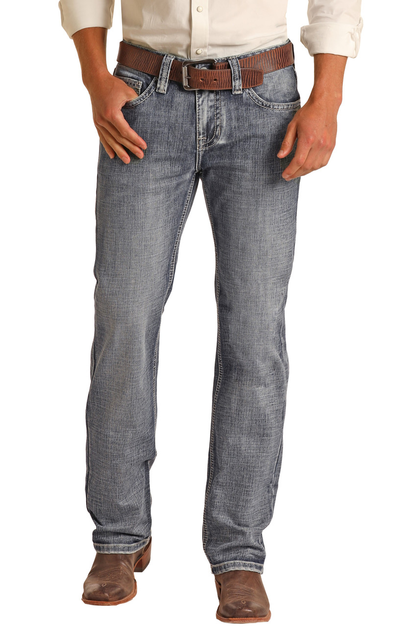 Regular Fit Straight Bootcut Jeans (RRMD1PR143)