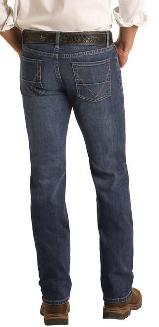 Vintage '46 Slim Fit Stretch Straight Bootcut Jeans #M1R1801