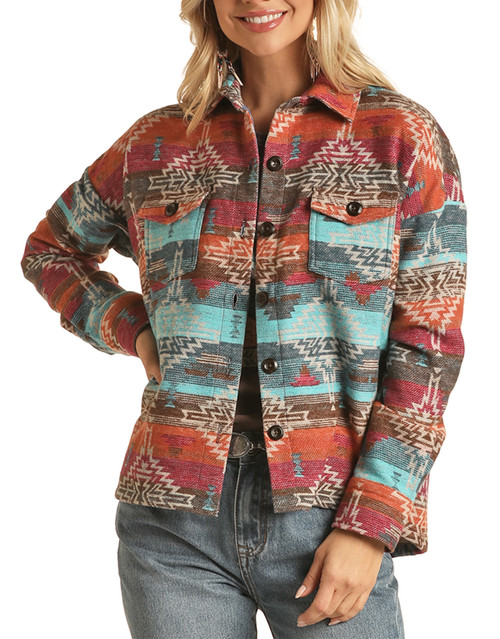 Aztec Shirt Jacket #RRWO92RZWQ