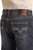 Men's Double Barrel Relaxed Straight Bootcut Jeans in Dark Vintage - Detail