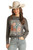 Women's Western Desert Tour Graphic Pullover in Black - Front