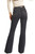 Women's Mid Rise Extra Stretch Trouser Jeans in Dark Wash - Back