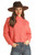 Women's Solid Sweater in Coral