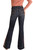 Women's Hooey Mid Rise Extra Stretch Trouser Jeans in Dark Wash - Back