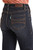Women's Hooey Mid Rise Extra Stretch Trouser Jeans in Dark Wash - Pocket