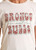 Women's Bulls and Broncs Graphic Tee in White - Detail