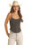 Women's Mineral Wash Tank in Black - Front