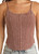 Women's Mineral Wash Tank in Brown - Detail