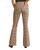 Women's High Rise Slim Fit Flare Jeans in Natural - Back