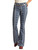 Women's High Rise Slim Fit Flare Jeans in Medium Wash - Front