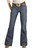 Women's Mid Rise Relaxed Fit Trouser Jeans in Dark Vintage - Front