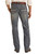 Men's Relaxed Tapered Stackable Bootcut Jeans in Medium Vintage - Back