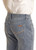 Men's Vintage 46' Relaxed Tapered Stackable Bootcut Jeans in Light Wash - Detail