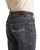 Men's Relaxed Fit Bootcut Jeans in Dark Vintage- Detail