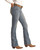 Women's Mid Rise Regular Fit Riding Jeans in Medium Vintage- Side