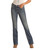 Women's Mid Rise Regular Fit Bootcut Jeans in Medium Vintage- Front