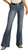 Mid Rise Extra Stretch Tonal Striped Trouser Jeans #W8M9760