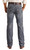 Relaxed Fit Two Tone Straight Bootcut Jeans