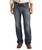 Relaxed Fit Straight Two Tone Stitch Bootcut Jeans