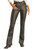 High Rise Pleather Extra Stretch Bootcut Jeans