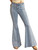 Women's High Rise Extra Stretch Bell Bottom Jeans in Light Wash - Front