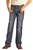 Boys' Relaxed Tapered Fit Stretch Stackable Bootcut Jeans in Dark Vintage - Front