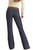 Women's Mid Rise Stretch Trouser Jeans in Dark Vintage - Back