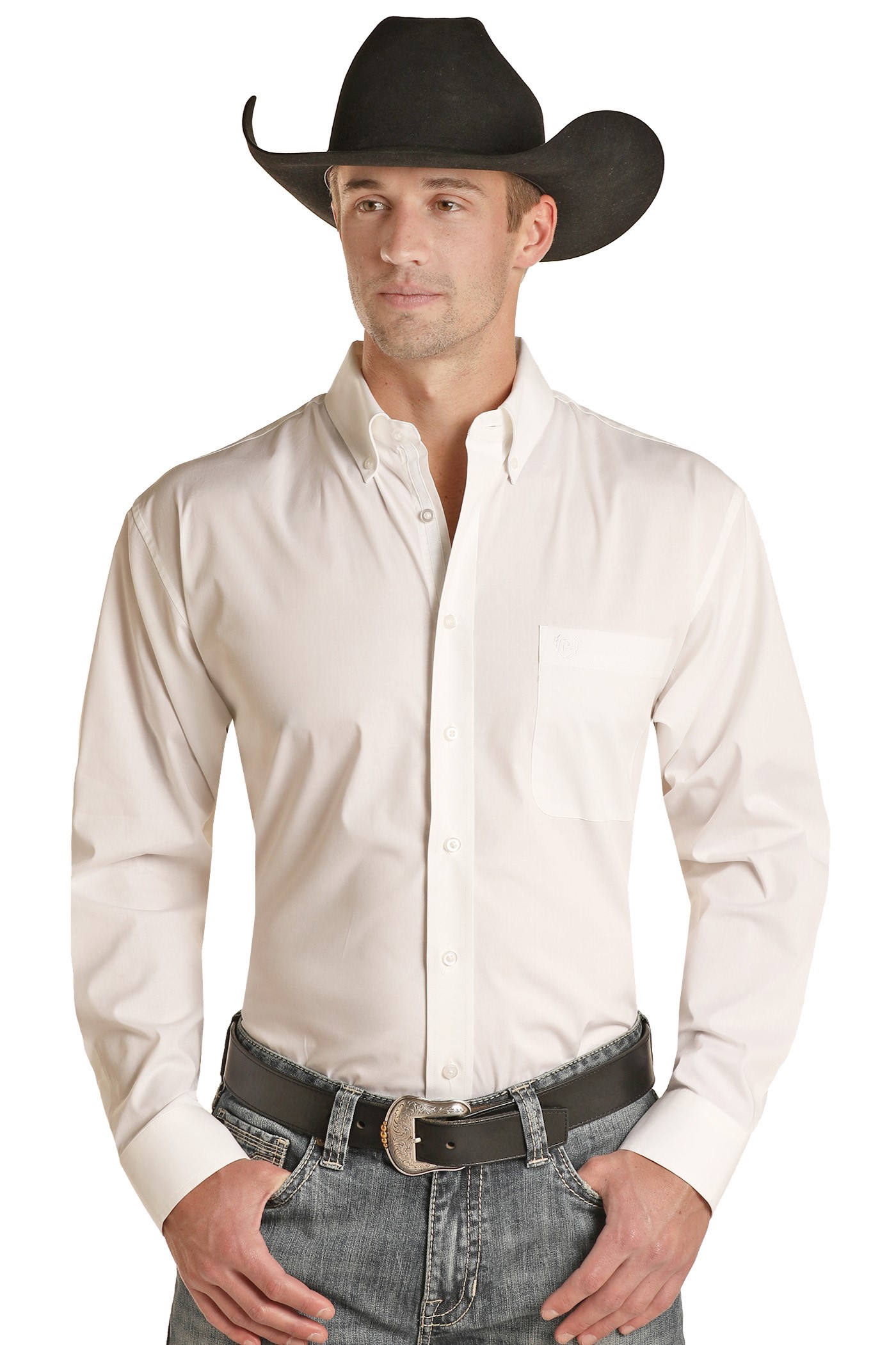 BUZHIDAO Men's Regular Fit Button-Down Shirt Turn-Down Collar Long