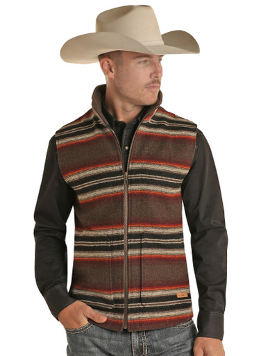 Powder River Striped Vest (DM98C01468)