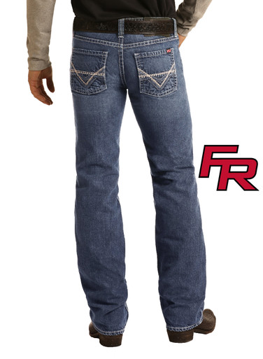 Men's Flame Resistant Bootcut Jeans | Rock and Roll Denim®