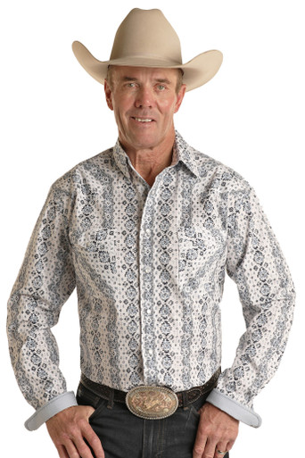 Men's Western Snap Shirts - Long Sleeve, Cowboy Long Sleeve Snap Shirts  for Men