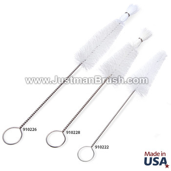Polyester Centrifuge Brushes with Stainless Stem Wire Polyester Centrifuge Brushes with Stainless Stem Wire