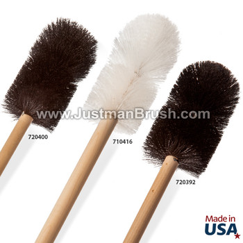 36-Inch Black Nylon Industrial Tube Brushes - Justman Brush Company