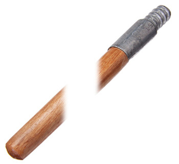 48" Wood Handle w/ Metal Ferrule 48" Wood Handle w/ Metal Ferrule