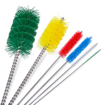 Food-Grade Hygienic Tube Brushes - Color Coded