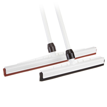 Squeegee 18 x 1 8 Serrated Gray EPDM in Steel Frame 1, from Brush Man Inc.