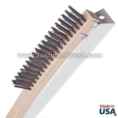 Curved Handle Brush - 3 x 19