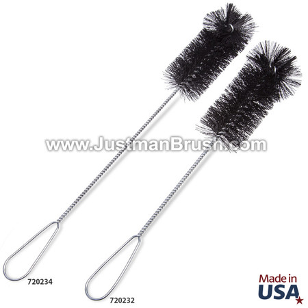 Cylinder Brush - Black Nylon - Justman Brush Company