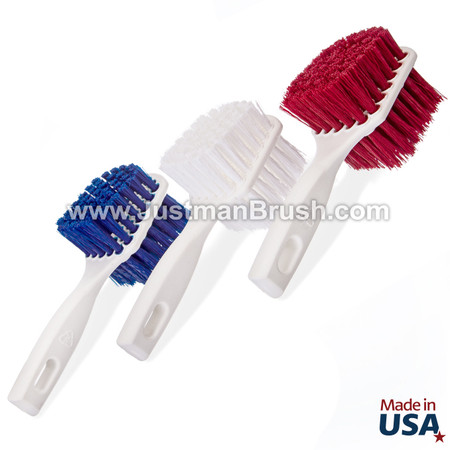 Hygienic Scrub Brush with Fused Bristles