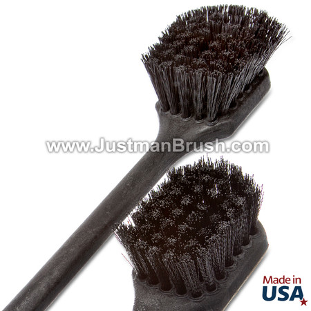TU-Scrub Utility Scrub Brush with Handle - Justman Brush Company