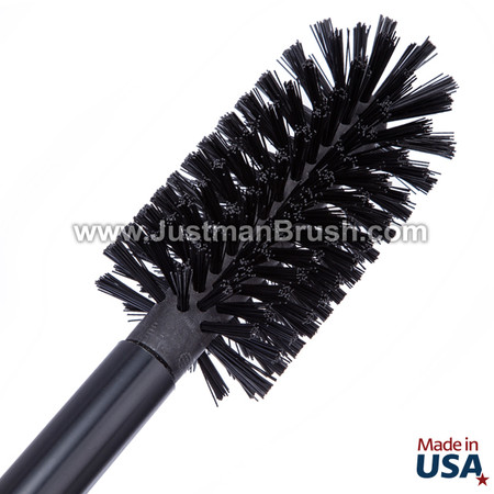 60-Inch Black Nylon Industrial Tube Brushes - Justman Brush Company