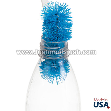 Plastic Flexible Glass and Bottle Brush (2-Pack)