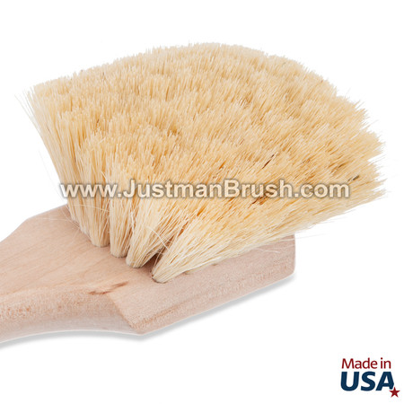 Wood Handle Tampico Fender Brush - Justman Brush Company